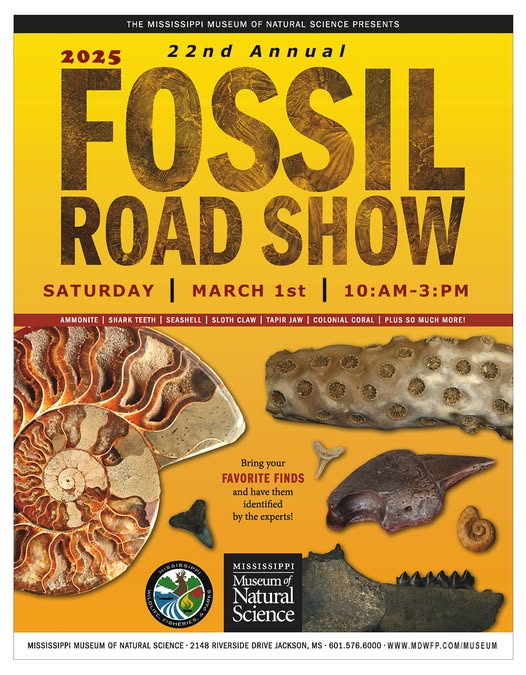 fossil road show flyer