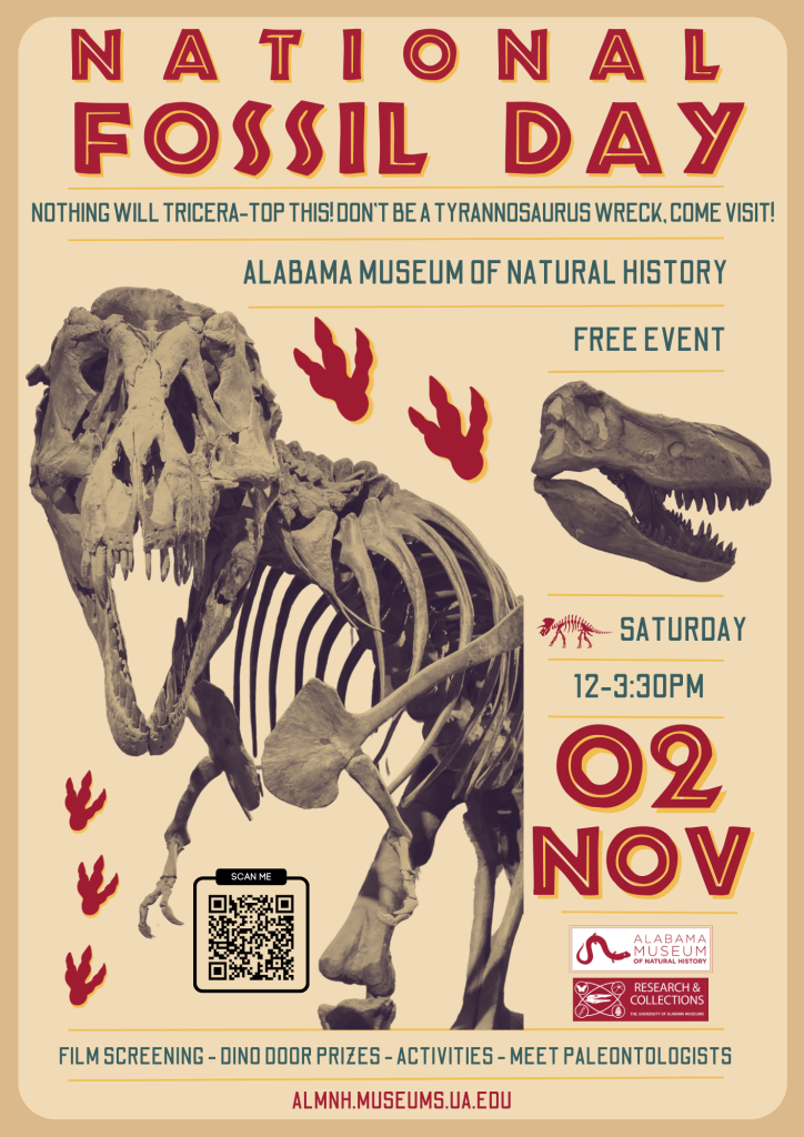 national fossil day flyer