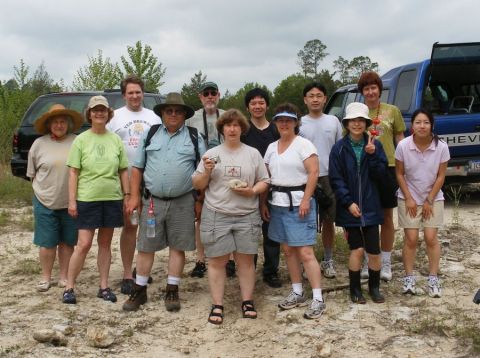 Butler county BPS fossil field trip