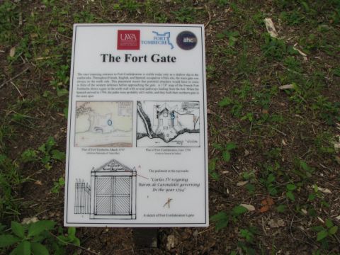 Sign - The Fort Gate